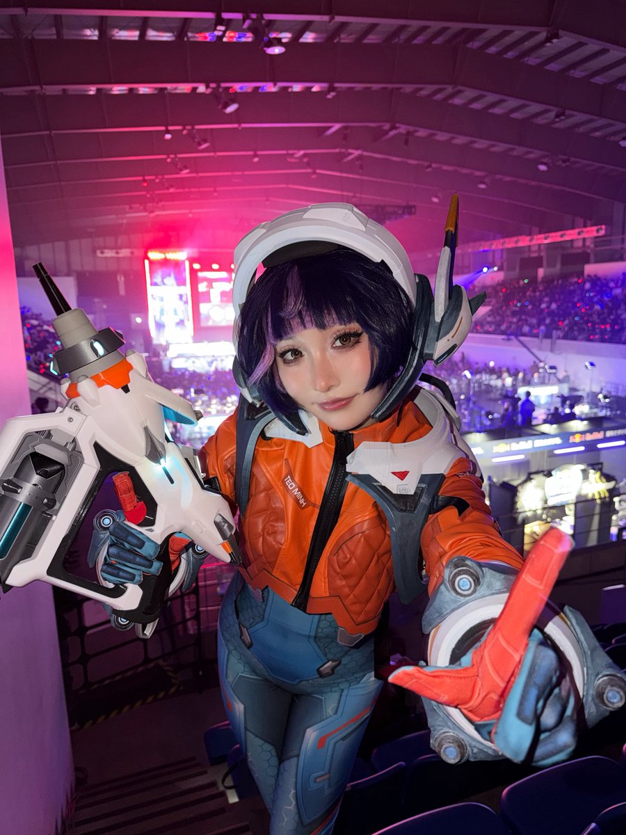 cyama28's tweet photo. 今日はジュノのコスプレしてました！
楽しかった〜✨️
 #OWCC https://t.co/jRGxPogRgw