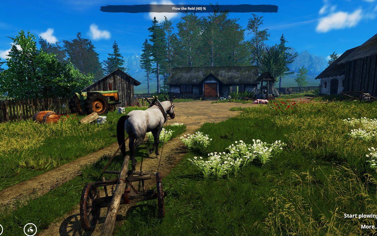 prowolf75's tweet photo. Chilled gaming evening unlocked! Finished one level of my cozy farming sim, now time for a mug of tea  #GamingVibes https://t.co/lkdPWONuy0