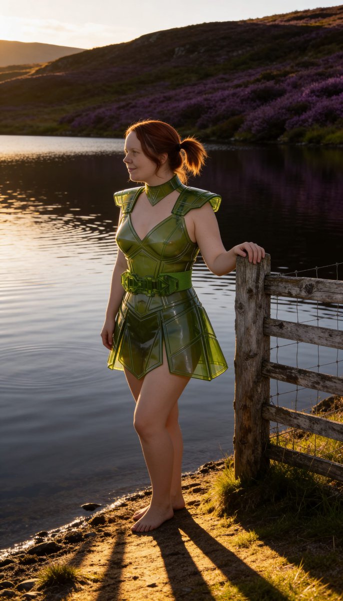 Lizzy1262629's tweet photo. Caught me channeling my inner space commander! π€π Transparent green armor + cherry pigtails + epic Icelandic-style landscape = my kind of adventure.
#SciFiFashion #TransparentArmor #GreenPVC #FuturisticOutfit #Pigtails #AltFashion #ShinyOutfit #AlienPrincess #IcelandVibes https://t.co/vXmoHyY0l5