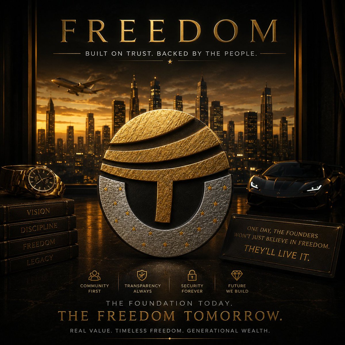 FreedomcoinWW's tweet photo. Real value doesn’t need to shout.

Strong foundations.
Long vision.
Patient builders.

Built on trust. Backed by the people.

#FreedomCoin #freedom https://t.co/Dsz9nKLot9