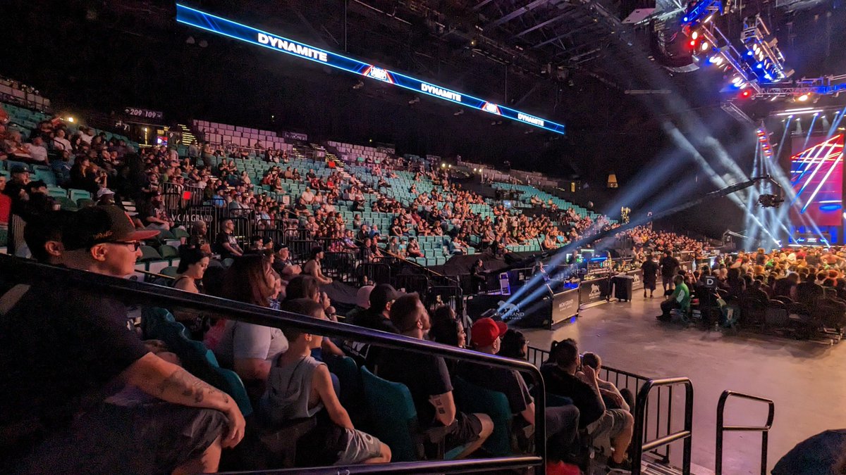 AEW Ticket Map Updates tweet media