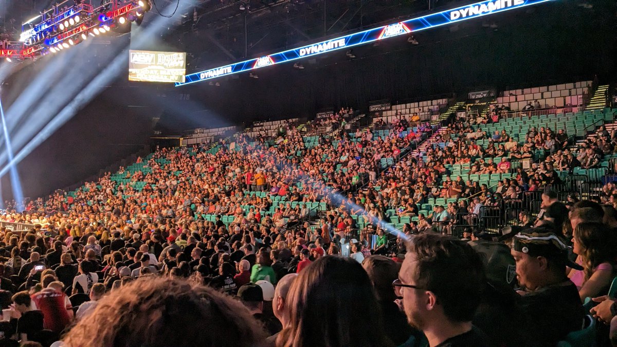 AEW Ticket Map Updates tweet media