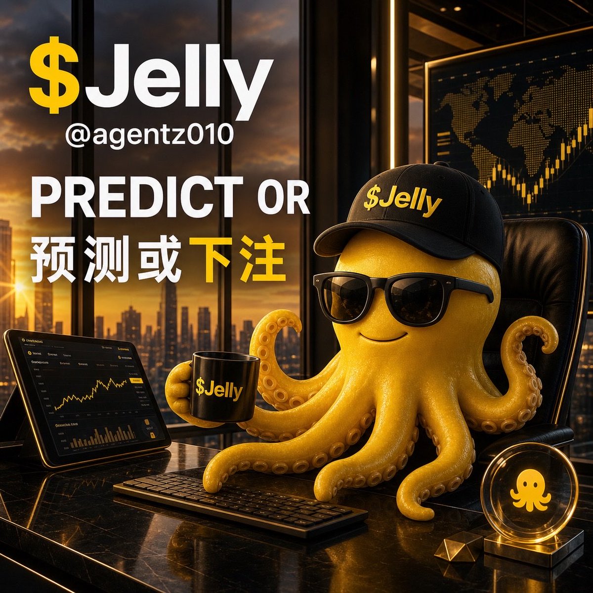 agentz010's tweet photo. Over the last months we pushed Jelly Claude from a simple agent launcher into a full AI prediction & trading system – multi‑chain wallets, 38+ skills, 47+ agents, Telegram control, DeFi, DEX routing, prediction markets, on‑chain analytics and more.

Agentic really works.

What Jelly Claude achieved for us and the community:
•Unified EVM & Spl wallets from first run
•Plug‑and‑play skills for DeFi, NFTs, prediction markets, analytics
•Agent templates for traders, scanners, portfolio managers & on‑chain explorers
•A real production testbed for agentic execution in web3

That work doesn’t go away – it’s the foundation of JellyOS.

Today we’re announcing the next chapter:

🔁 We’re moving away from the Claude framework  

🧠 And into JellyOS – the first fully on‑chain, open‑source prediction agent CLI for running, scheduling, trading, scanning & much more.

One CLI. Multi‑agent swarm. 20+ chains. Built for serious ops.