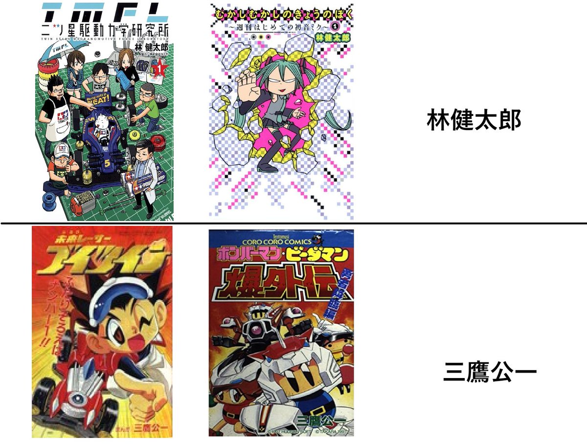 あのミニ四駆漫画、実はあの作者