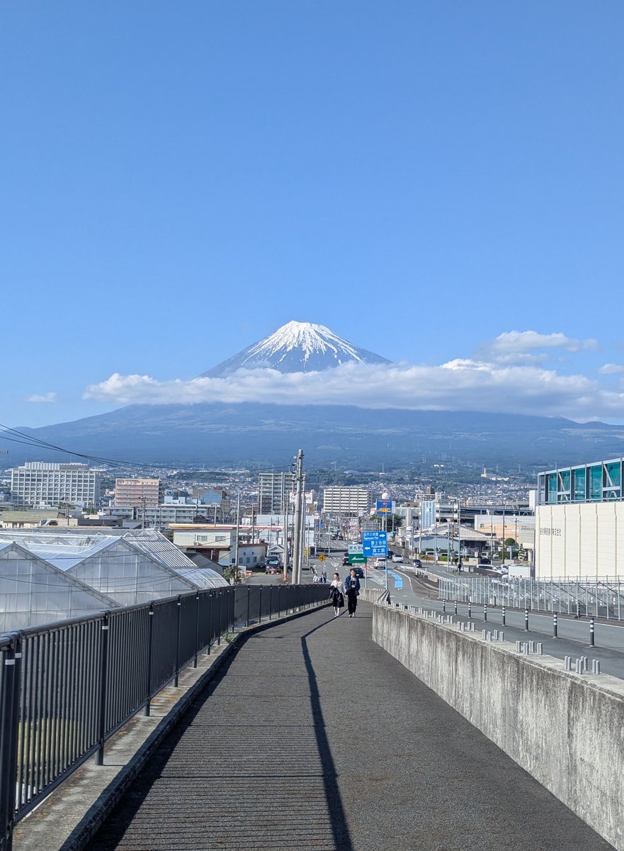 chi7903haru's tweet photo. 行ってみたかった富士山夢の大橋✨🗻富士山大きく見えて大満足☺️海外観光客しかいなかったけどw https://t.co/wph2P5GX9J
