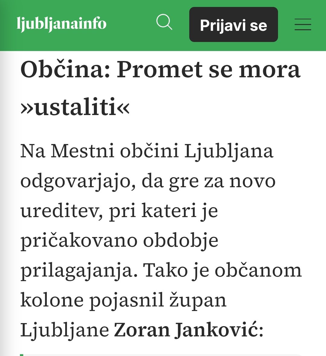 starihalj's tweet photo. Odgovor župana na izjemno poslabšanje pretočnosti prometa po prenovi rondoja Žale. Na Flajšmanovi, ki je danes dvopasovna enosmerna, nastajajo polurne kolone.
Takšna ureditev je slaba in promet se ne bo nikoli ustalil, gužva se bo še poslabšala.
#zokispoki https://t.co/Z5trbv8xWt