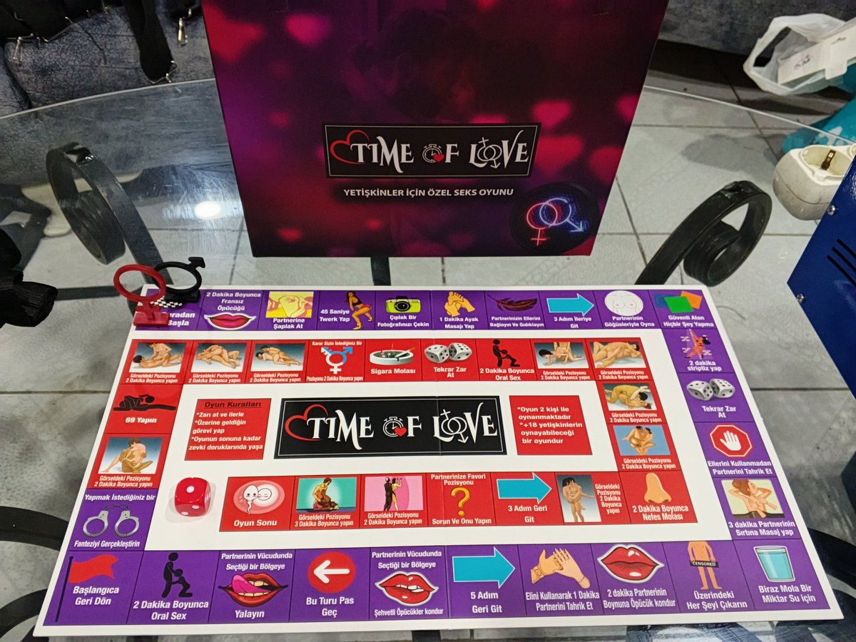 tutkushop0606's tweet photo. Oyun saatini kendiniz belirleyin.Gerisini zar 😀
Bol pozizyonlu,bol görevli, kışkırtıcı bir seks oyunu
#timeoflove
#Toptan ve #perakende olarak mağazamızdan temin edebilirsiniz. https://t.co/0zoCXO5cFT