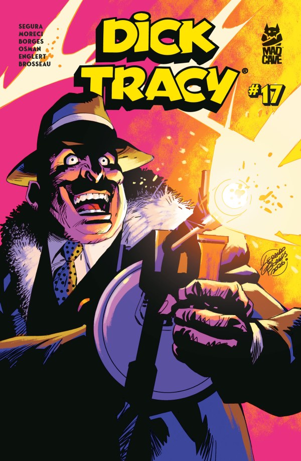 comic_cal's tweet photo. Phew! @LawnGnomefromYT was afraid if finally picking Dick Tracy as the top pick of the week it would end up not being correct. NOT THIS TIME! @MadCaveStudios gets the top spot of the new reading week with Dick Tracy #17. This new arc is really deep! https://t.co/PyAiPJY2v9