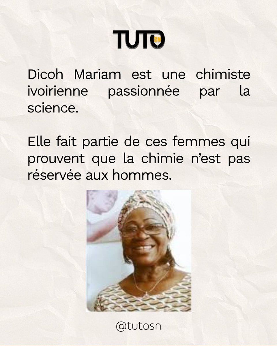 Tuto_sn's tweet photo. Savais-tu que la pièce de 25 FCFA porte le visage de Mariam Dicoh ? 🧪🇨🇮

Première femme chimiste ivoirienne, elle est devenue un symbole de courage, d’intelligence et de place des femmes dans les sciences . #TUTOsn @ecris_le_tien @histoireafrica1 https://t.co/tl1H61Igj3