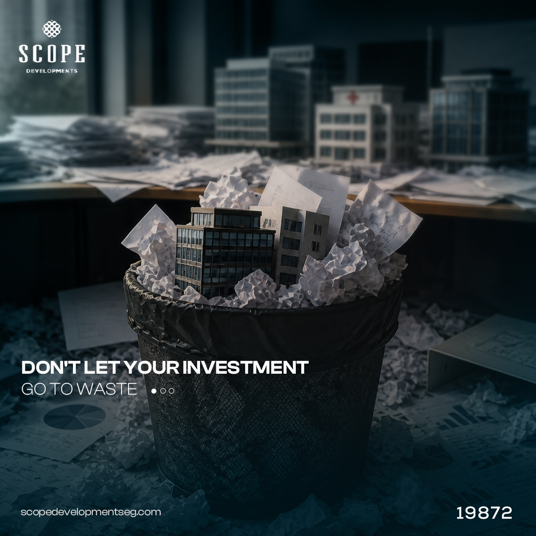 ScopeDevEG's tweet photo. Common Mistakes in Commercial, Administrative &amp; Medical Real Estate Investment
• Wrong location choice
 • Focusing on price over value
 • Ignoring project suitability
 • Not checking developer credibility
 • Skipping market research
 • Miscalculating ROI &amp; costs https://t.co/GEc2F16nqC
