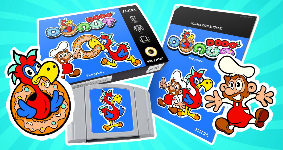 pixel games SARL-S | Donut Dodo FANTASTICO tweet media