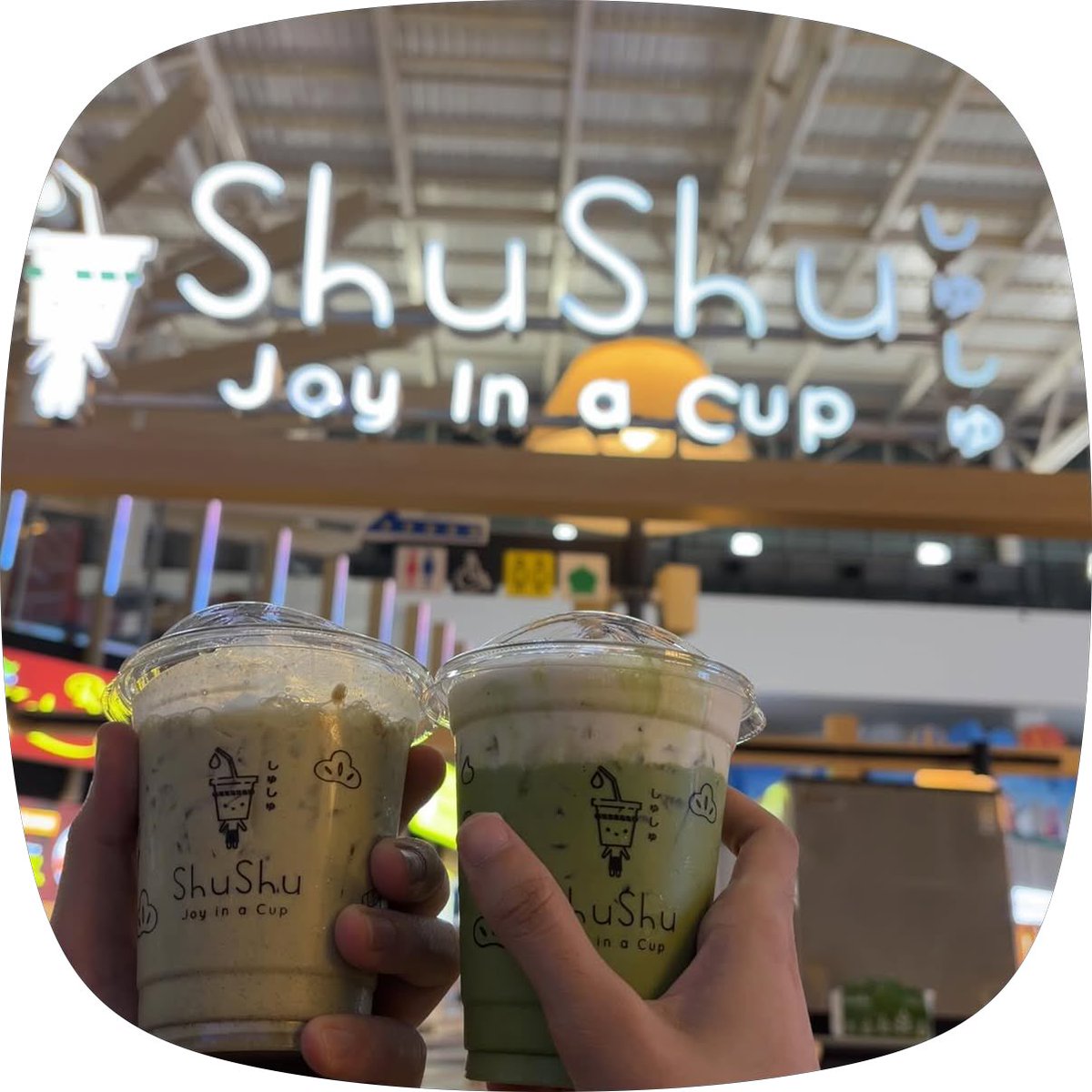 Opayfrdh's tweet photo. @naaazzzs The Sanctuary matcha buat pure matcha experience, tapi ShuShu tetep enak buat daily matcha cravingggg https://t.co/pAcCGdD2yU