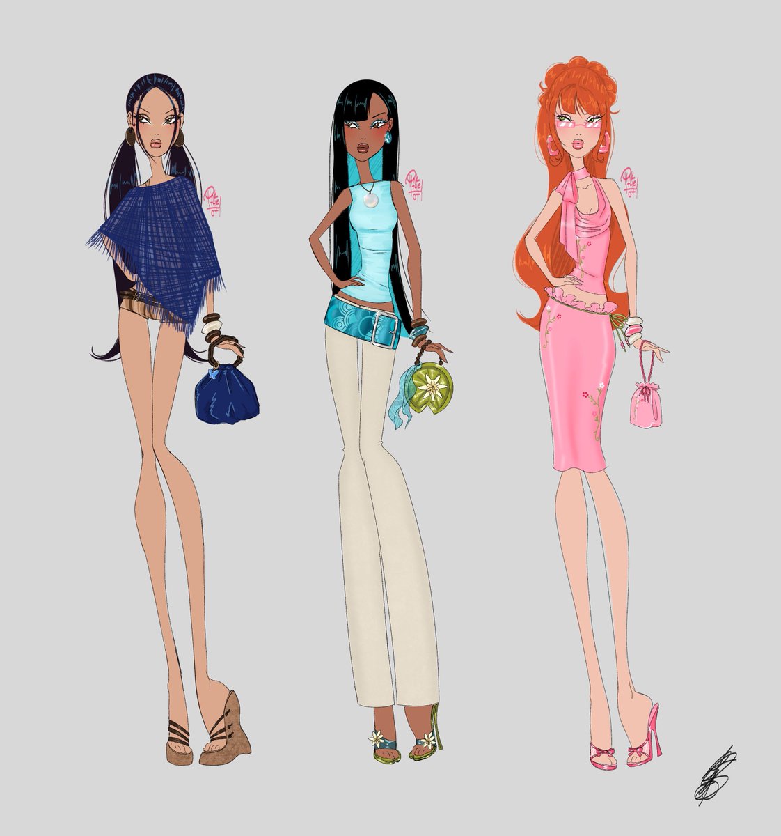 pinkthehot's tweet photo. @Mythkiin budget dolls concept art https://t.co/VegisZzFSD