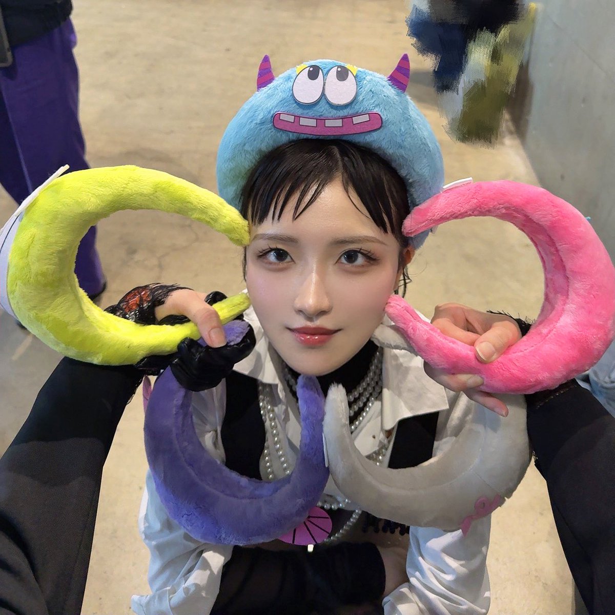 EXPO最終日にして、モンカチューシャの使い方を完全にマスターしたので