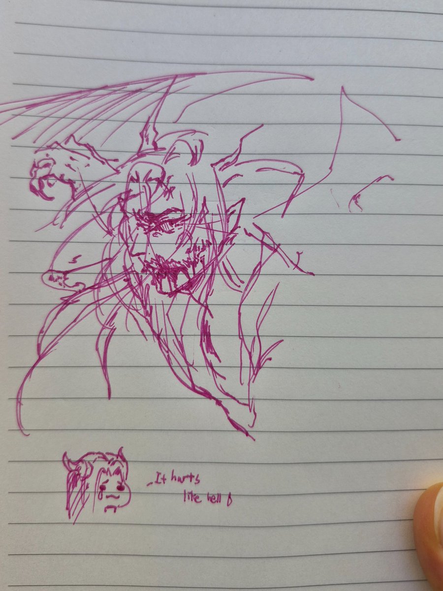 kindredcess's tweet photo. ##Akurylic

"Breathing fire like that hurts a LOT." https://t.co/VgKl6HMVtS