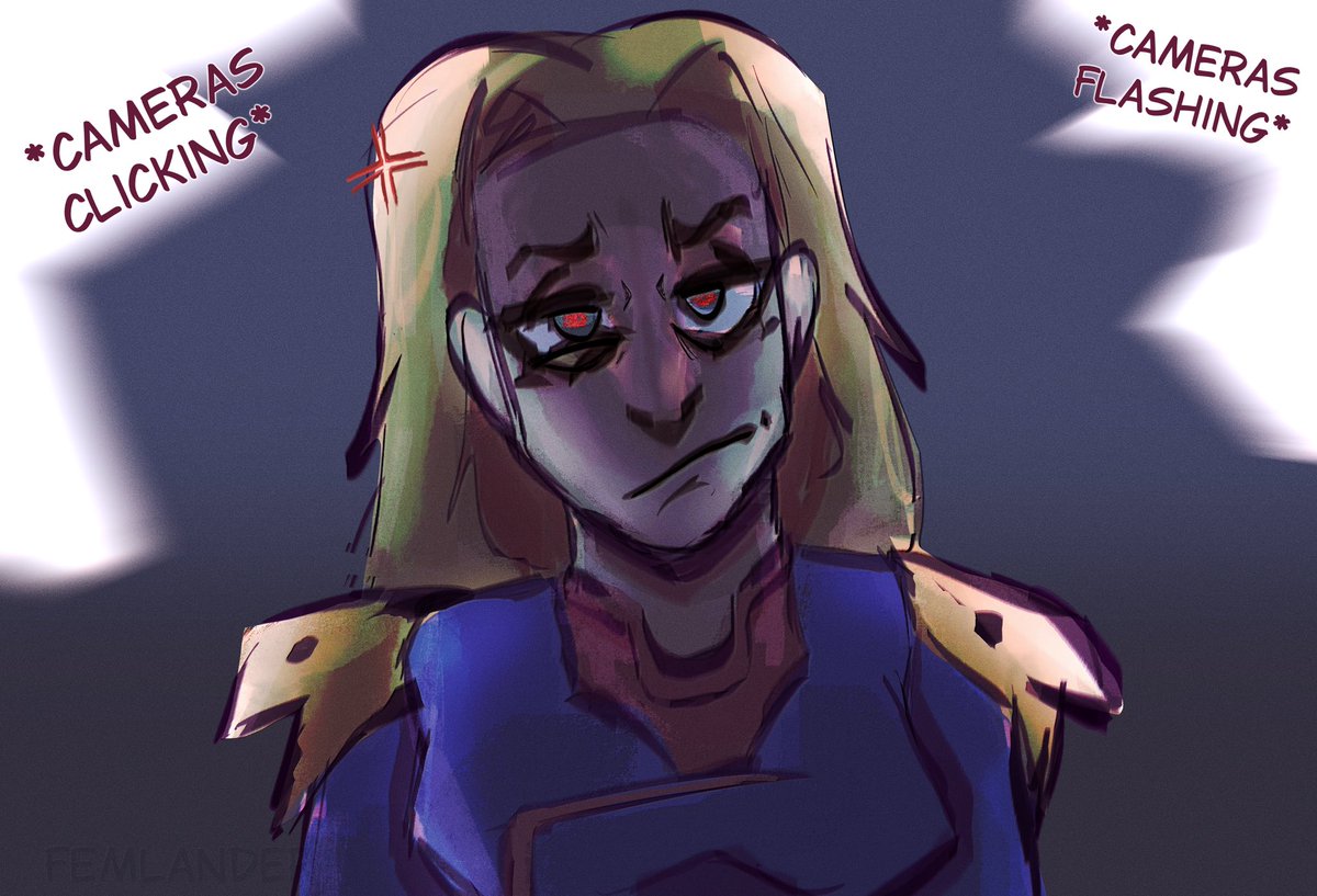 femlander's tweet photo. I fear the constant cameras would REALLY piss her off sometimes
#theboys #theboysfanart #homelander #femlander https://t.co/SltNA1kRgU