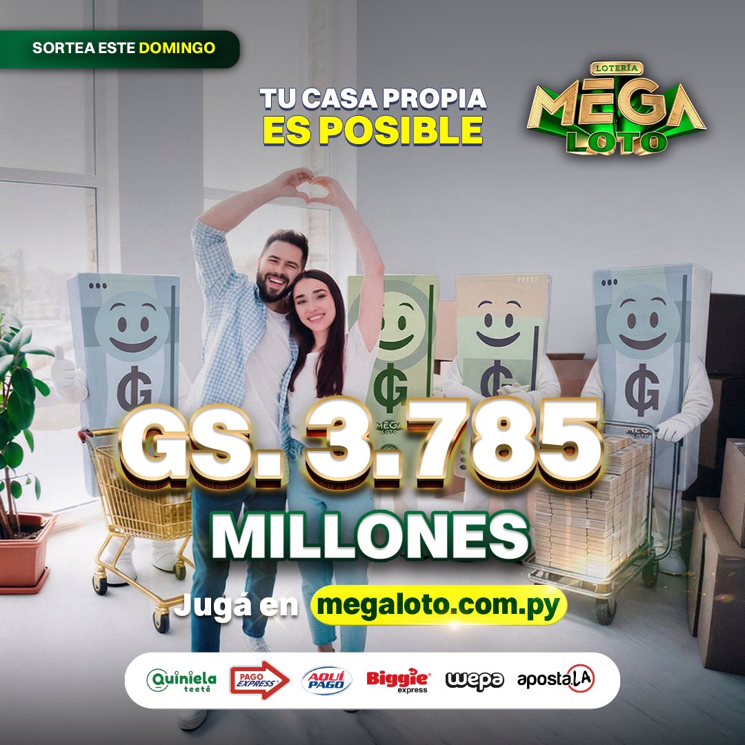 Mega Loto Paraguay tweet media