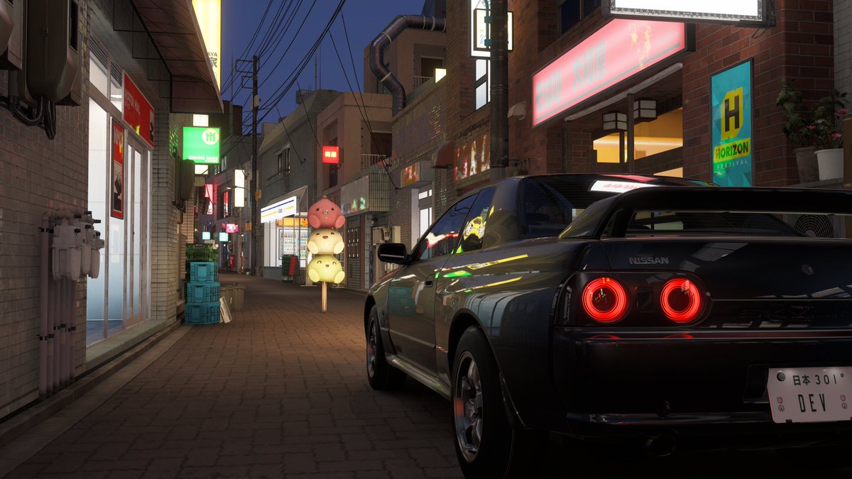 PontiffScopez's tweet photo. Forza Horizon 6 - Dango Mascot https://t.co/jNypsjSMvY