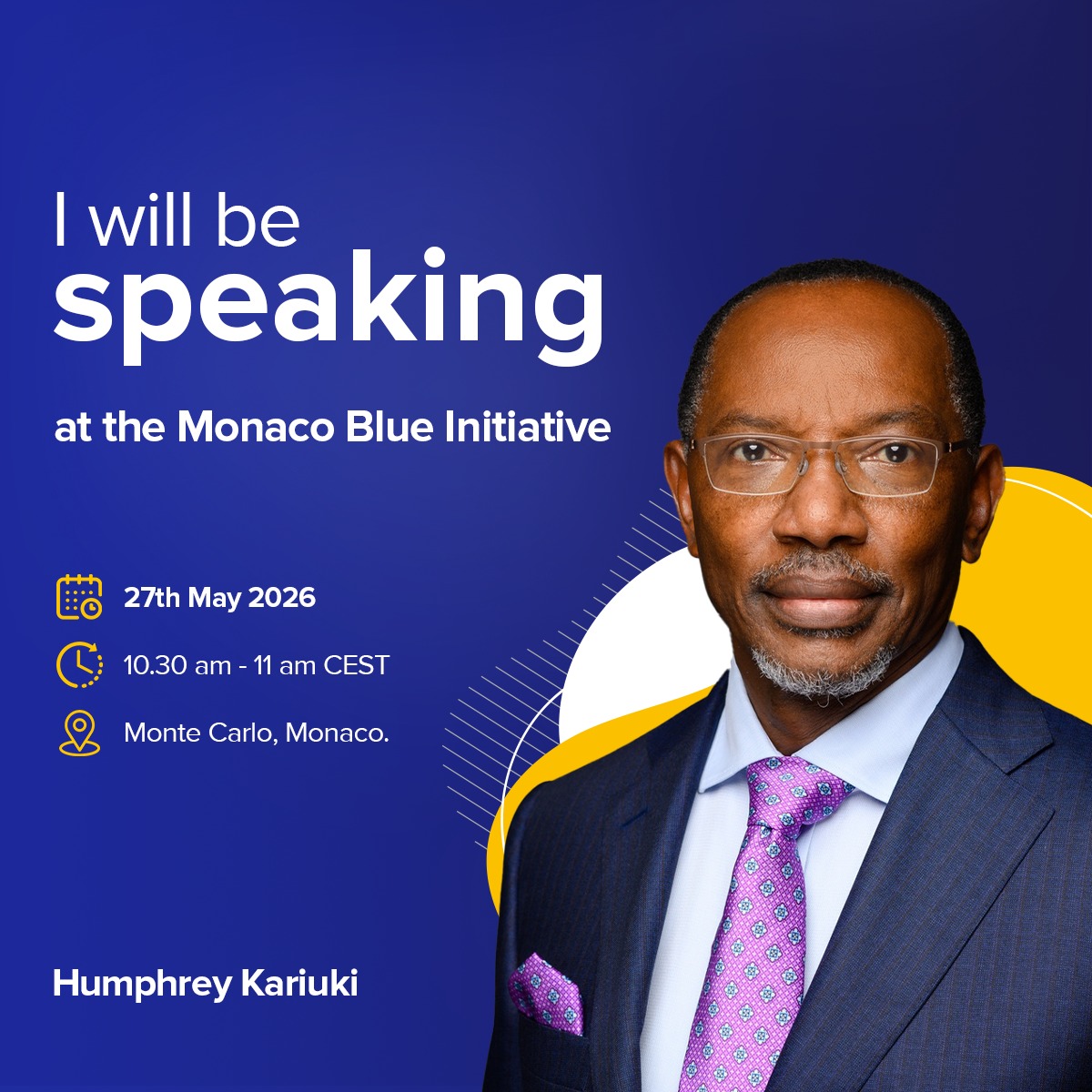 humphreyndegwa's tweet photo. Africa’s oceans and coastlines are central to millions of livelihoods, but do not receive enough attention in global development conversations. With over 30,000 km of coastline and 38 coastal and island states generating more than $300 billion annually in Africa, the opportunity for a regenerative blue economy is enormous.
Join me and other panelists as we explore what more needs to be done at the Monaco Blue Initiative.
🕥 10:30am CEST
#BlueEconomy #OceanConservation #MonacoForum