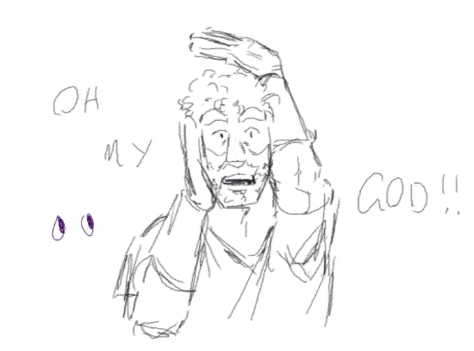 how joseph would be emoting if araki actually cared about where his limbs end . 