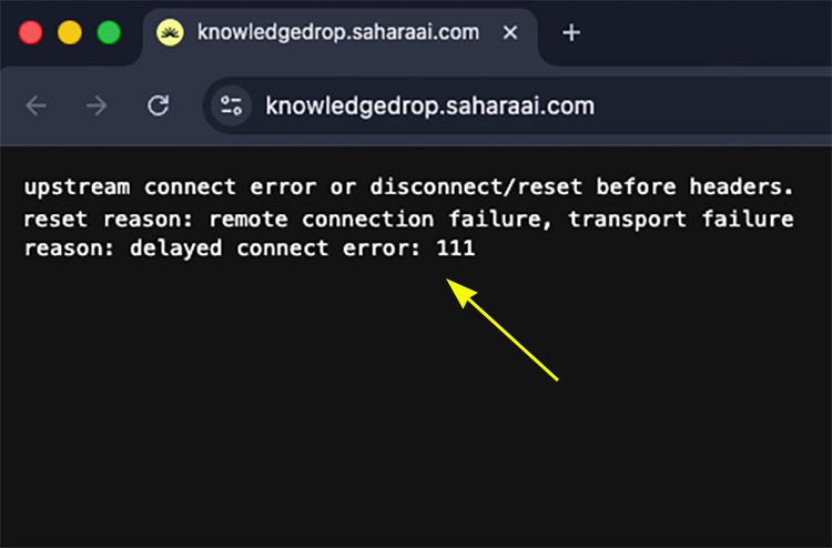 Crypto_Pranjal's tweet photo. Sahara full airdrop unlock happens in 2 days.

Just checked the claim page and this is what I’m seeing instead: “Upstream connect error / delayed connect error 111”.

Hopefully the @SaharaAI team gets this fixed before unlock. https://t.co/JPWiFCN967