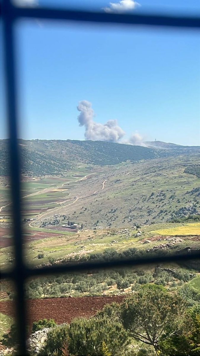 Israeli wave of attacks on Yohmor(x3) (Litani area), Lebbaya and Sohmor ...