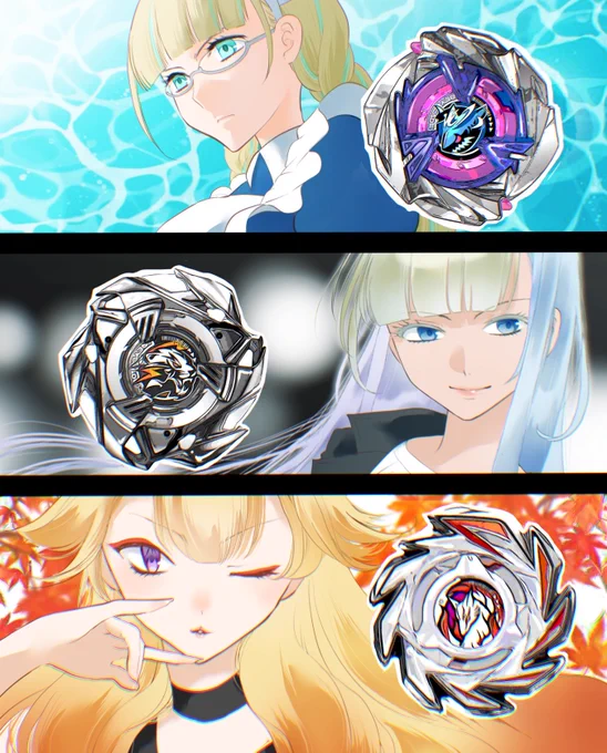 🦈🐯🦊

#ベイブレードX 
#BEYBLADEX 
