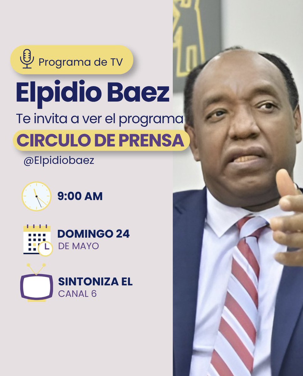 Elpidio Baez tweet media