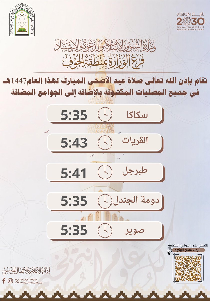 إمارة منطقة الجوف tweet media