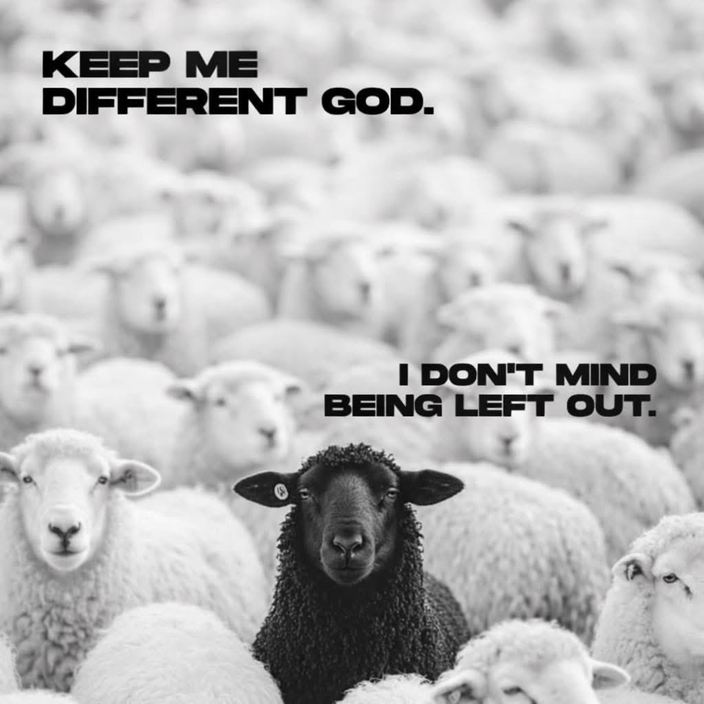 JasonNealHenley's tweet photo. For years, at one church, I have felt like a black sheep. Like I wanted a better relationship with Jesus for others more than the church was willing do adopt. At the church I attend now, I am a valued christian that is part of the solution not the problem. 
#Passion
#BlackSheep https://t.co/uejrgMpL1s