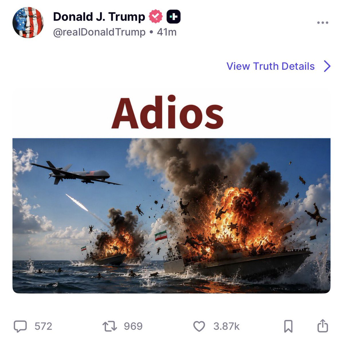 TonyClark_ME's tweet photo. President Trump just posted this……What’s happening next? https://t.co/QppQDeEjJY