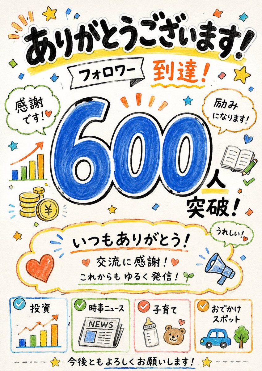 みた|投資×時事×子育ての図解 tweet media