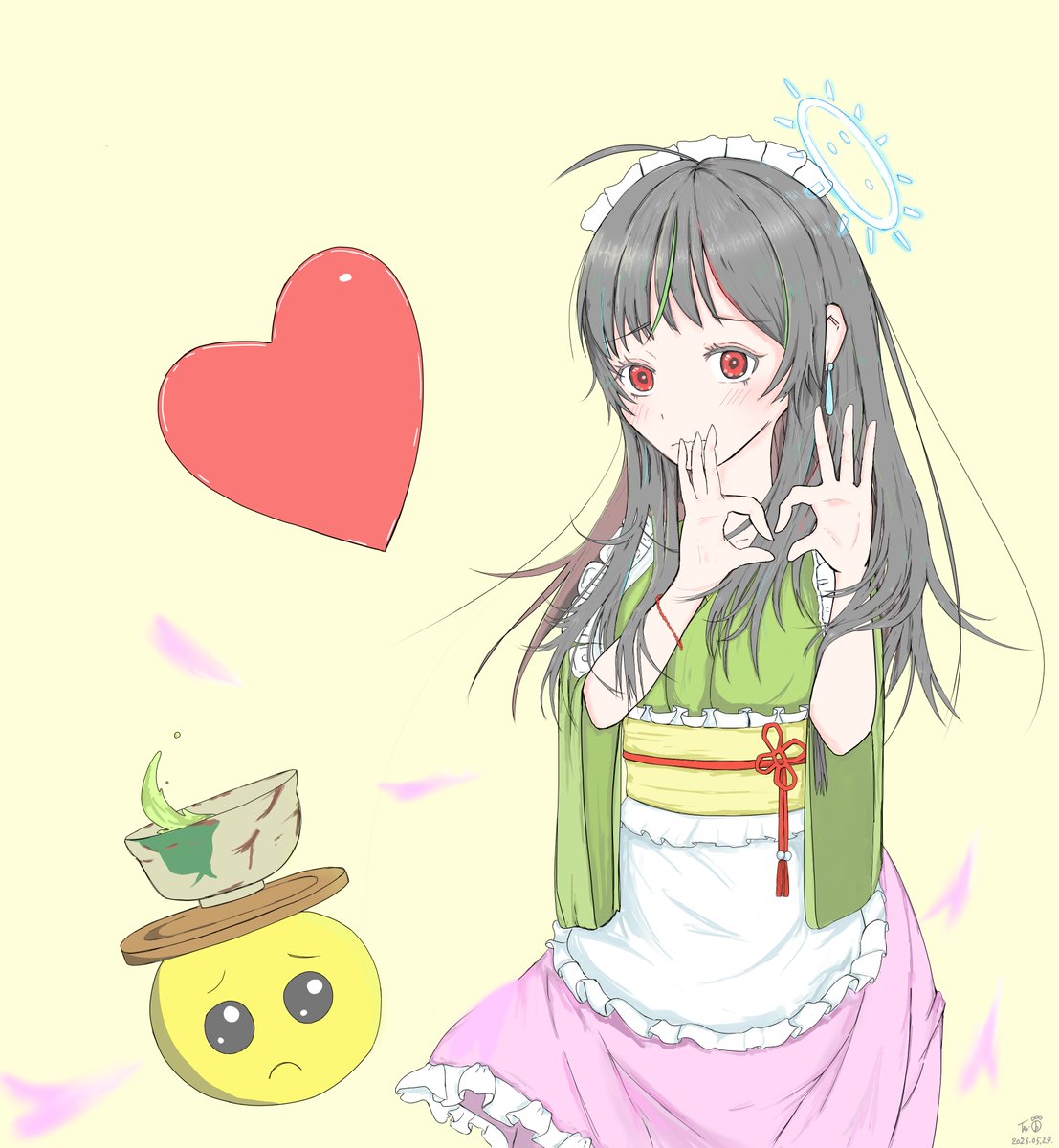 bunta_art's tweet photo. こ、こうですか…？
#oc #メイドの日 https://t.co/tbmXrAWqw3