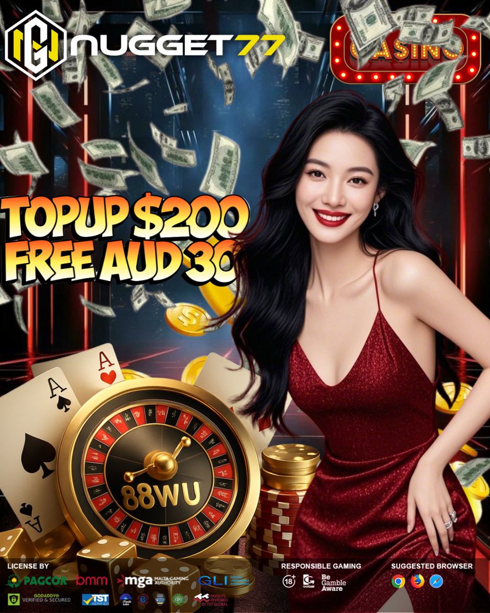NUGGET77 Aussie Online Games Pokies tweet media