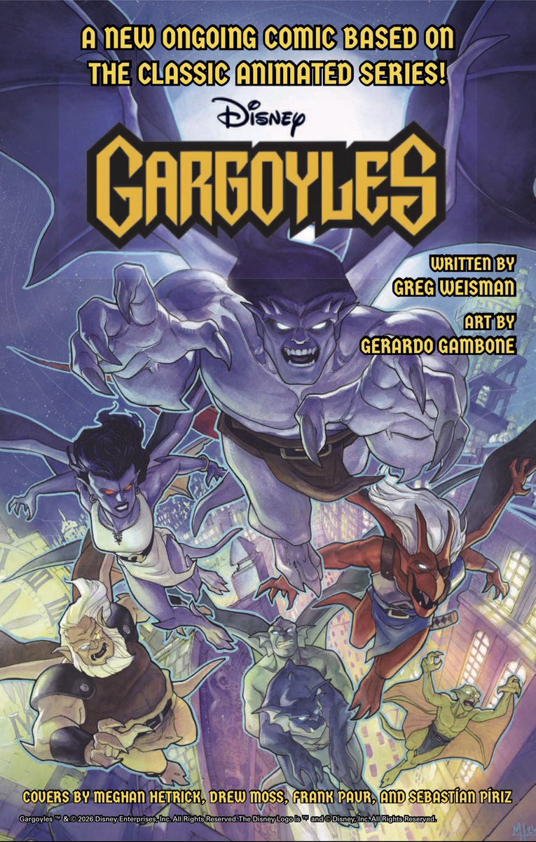 Gargoyles News tweet media