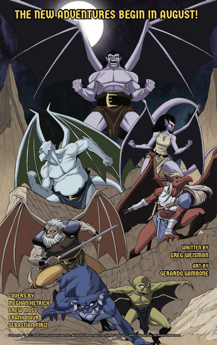 Gargoyles News tweet media