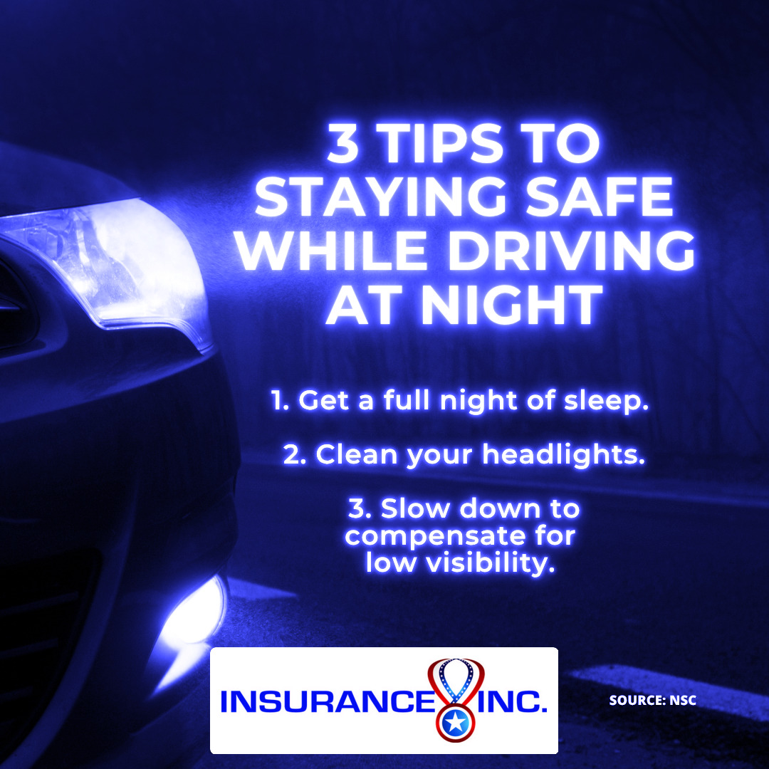 InsuranceIncKC's tweet photo. Going to travel at night soon? Here are 4 tips to help you stay safe! 

#IndependentInsuranceAgent #TrustedChoice #LocallyOwned #VeteranOwned #WeCanHelpProtectWhatMattersMost #AutoInsurance #HomeInsurance #CommercialInsurance #LifeInsurance https://t.co/0BuD71WgXm