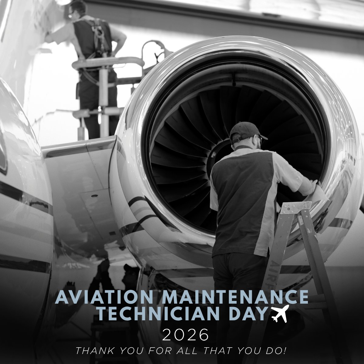 DuncanAviation's tweet photo. Happy Aviation Maintenance Technician Day!

Today, we celebrate the skilled technicians who keep aircraft safe, reliable, and ready to fly. Your expertise, dedication, and commitment to excellence are essential.

Thank you for all you do!

#DuncanAviation #AMTDay https://t.co/2nAP2us2ST