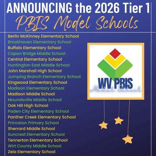 Monongalia_Co's tweet photo. 🏆 Congratulations to Brookhaven Elementary and Suncrest Elementary Schools on being named PBIS Model Schools! This honor reflects their commitment to creating positive, supportive environments where students can thrive each day. 💙💛 #EmpoweringExcellence https://t.co/osaYRRTd6L