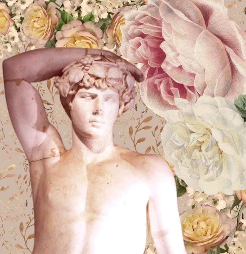 antinousgaygod's tweet photo. 🪷 At the ancient Roman spring time festival of roses, the #Rosalia (modern #Pentecost), we remember that #Antinous lives! Antinous is you! You are Antinous, the ancient/modern god of Sacred #Homotheosis. What's that? Find out here: https://t.co/GwDbH3jxVF (Art: #MirandaBaggins) 🪷