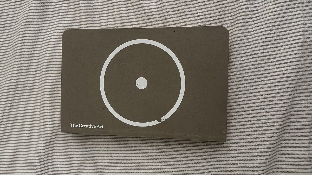 Progetto__'s tweet photo. Book I definitely recommend: The creative Act. Written by Rick Rubin( one of the most influential producers in the f… history) it goes deeply through the art process: pre-intra-post. I don’t wanna out more but just remember the “Clean Slate”
#art https://t.co/2tTD4GlI5N