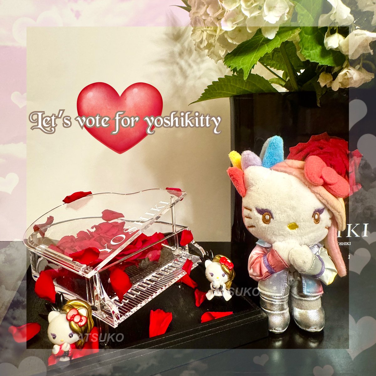 限定品⚠️yoshikitty ピアノデザインバッジ 限定品⚠️yoshikitty ピアノデザインバッジ