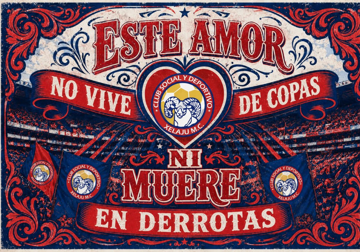 CSD_XelajuMC's tweet photo. CUANDO GANAS PRESUMO TUS VICTORIAS, CUANDO PERDES PRESUMO MI AMOR POR TI XELAJÚ MC 💙❤️ https://t.co/EmiOXV1PeQ