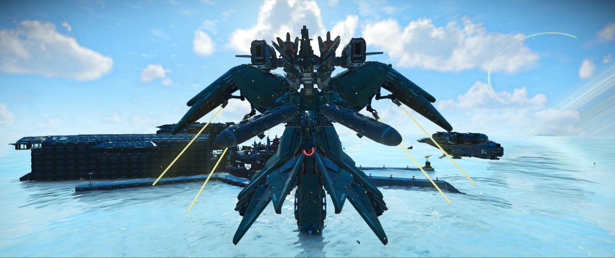 gomasandayo0005's tweet photo. 新機体はノイエジールをモチーフにミキシングしたヤツです🫡
まだ微調整しないといけないところなどありますけど何とか朝からやって出来上がりました😫1から作ったのでめちゃくちゃ時間掛かりましたが満足です!
#NoMansSky
#ノーマンズスカイ
#ノイエジール
#機動戦士ガンダム0083
#STARDUSTMEMORY https://t.co/4ytYAqX9Oq