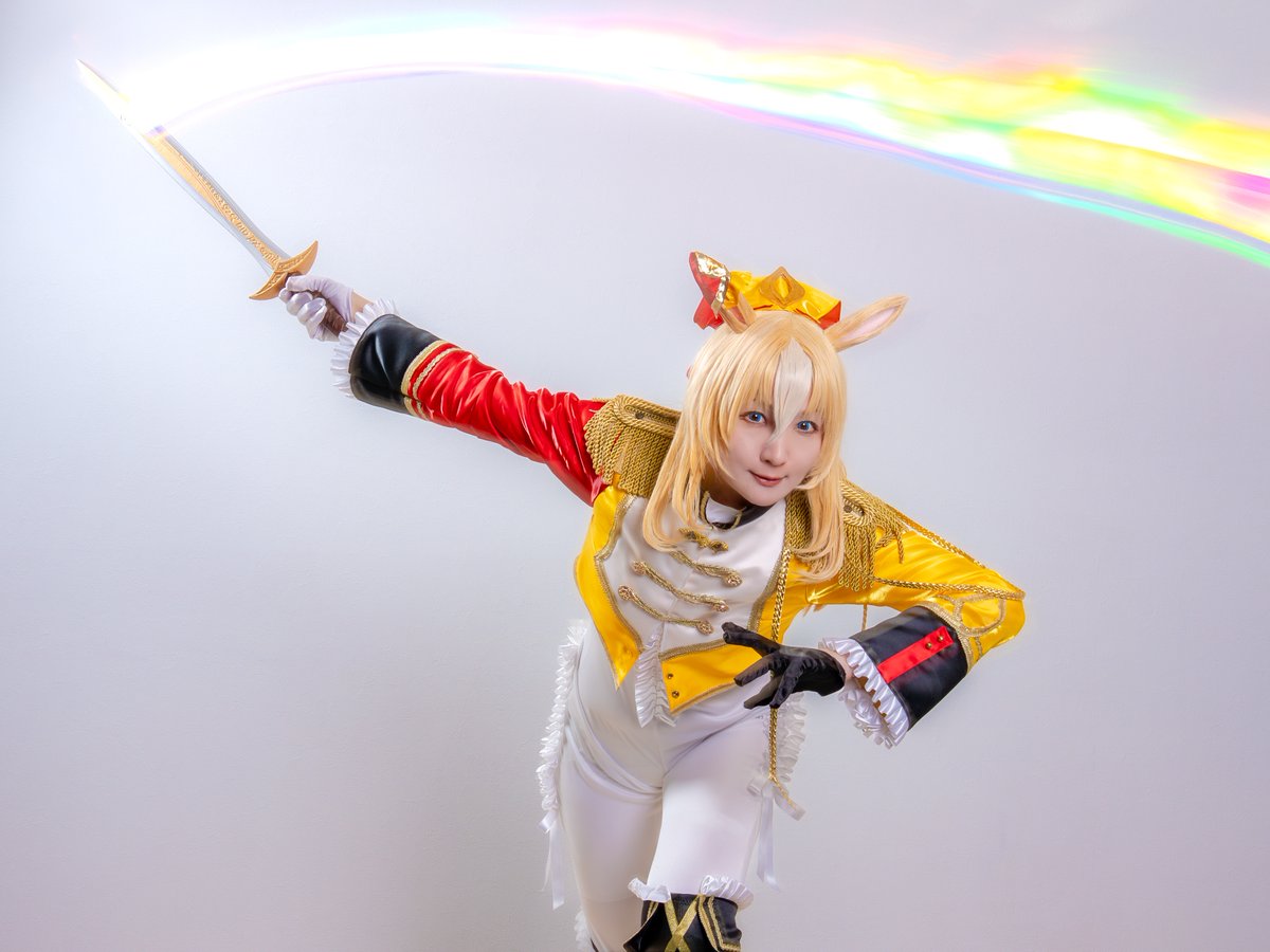 midori_gray's tweet photo. 【 コスプレ/ Cosplay 】

ウマ娘
デュランダル

Happy Birthday Durandal⚔✨

デュランダル / さらさん(@sara_umaAKA)

#デュランダル生誕祭2026 https://t.co/rlvCKRaF9j