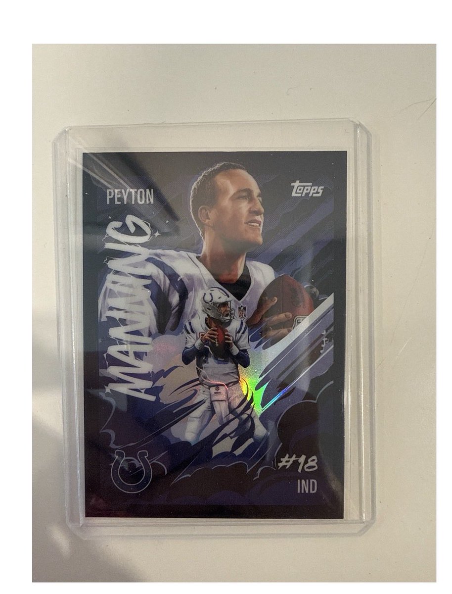 608Chaser's tweet photo. @TheShop_CC Ortiz Gold Shimmer /50 $250
Miz White Scoreboard /10  $700
Peyton Manning Ultraviolet $350
Quentin Johnston Digital Camo $40 https://t.co/pmamivjrgC