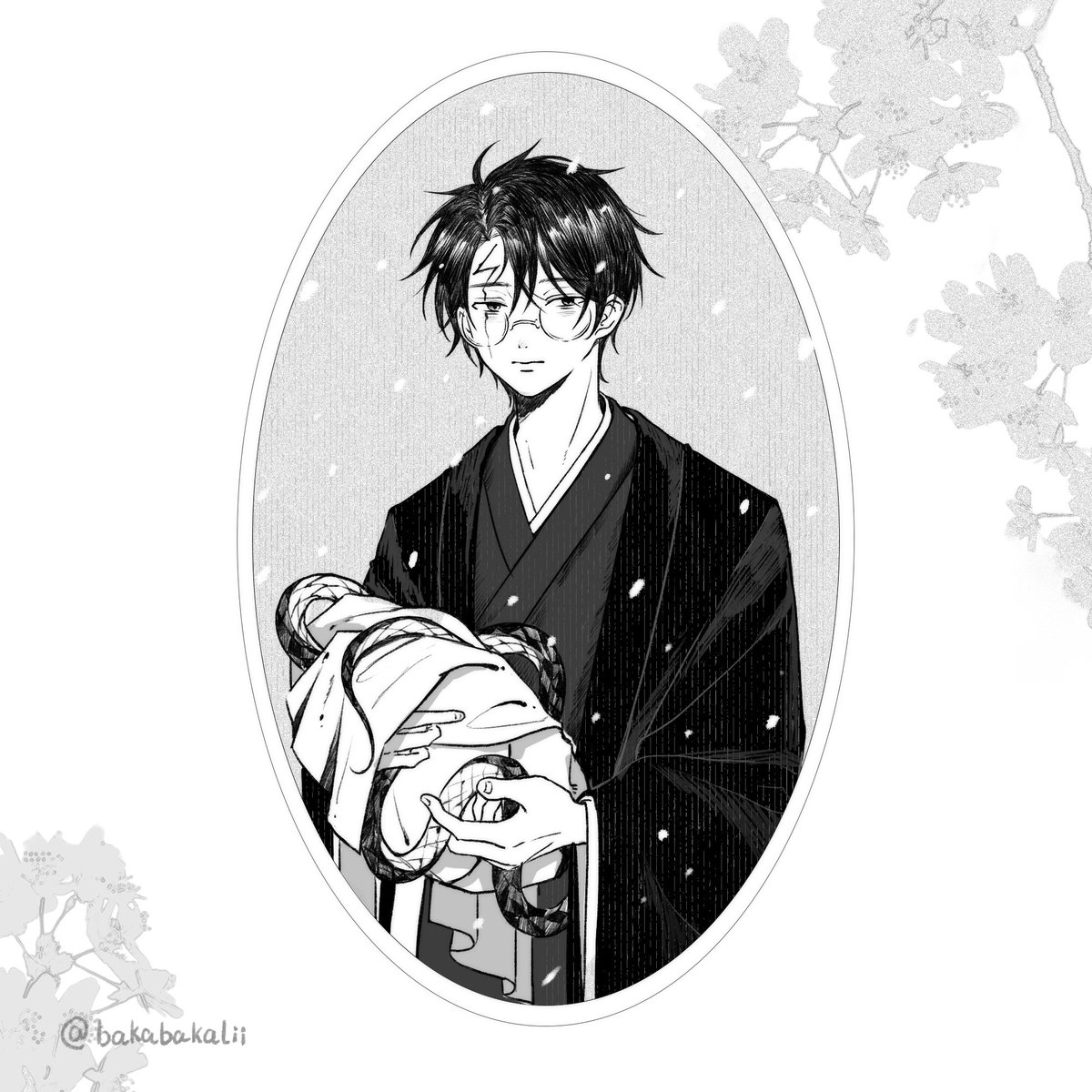 bakabakalii's tweet photo. 樱花 雪 还有怀中的你 https://t.co/RcoUIvL1s0