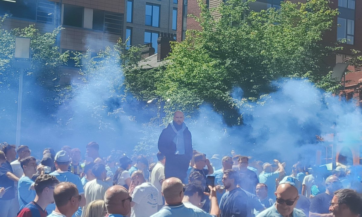 nik0_mcr's tweet photo. even cardboard cutouts of Pep have aura ffs https://t.co/nG94HEUHFG
