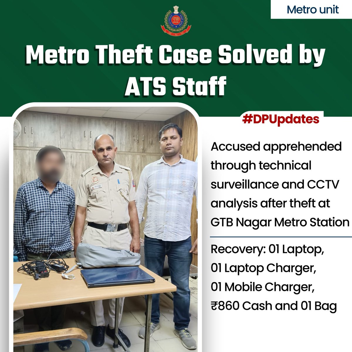 DCP Metro Delhi tweet media