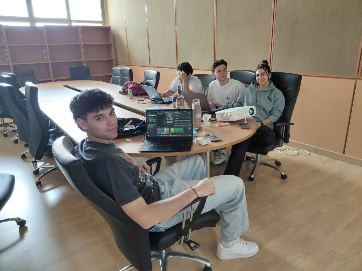 MARIOSSINAS's tweet photo. 📷 Day 2 Recap | Epirus Bank Open Hackathon 2026: Full Tech Stack Mode &amp; Deep Grinding! https://t.co/uZuEql2CNZ